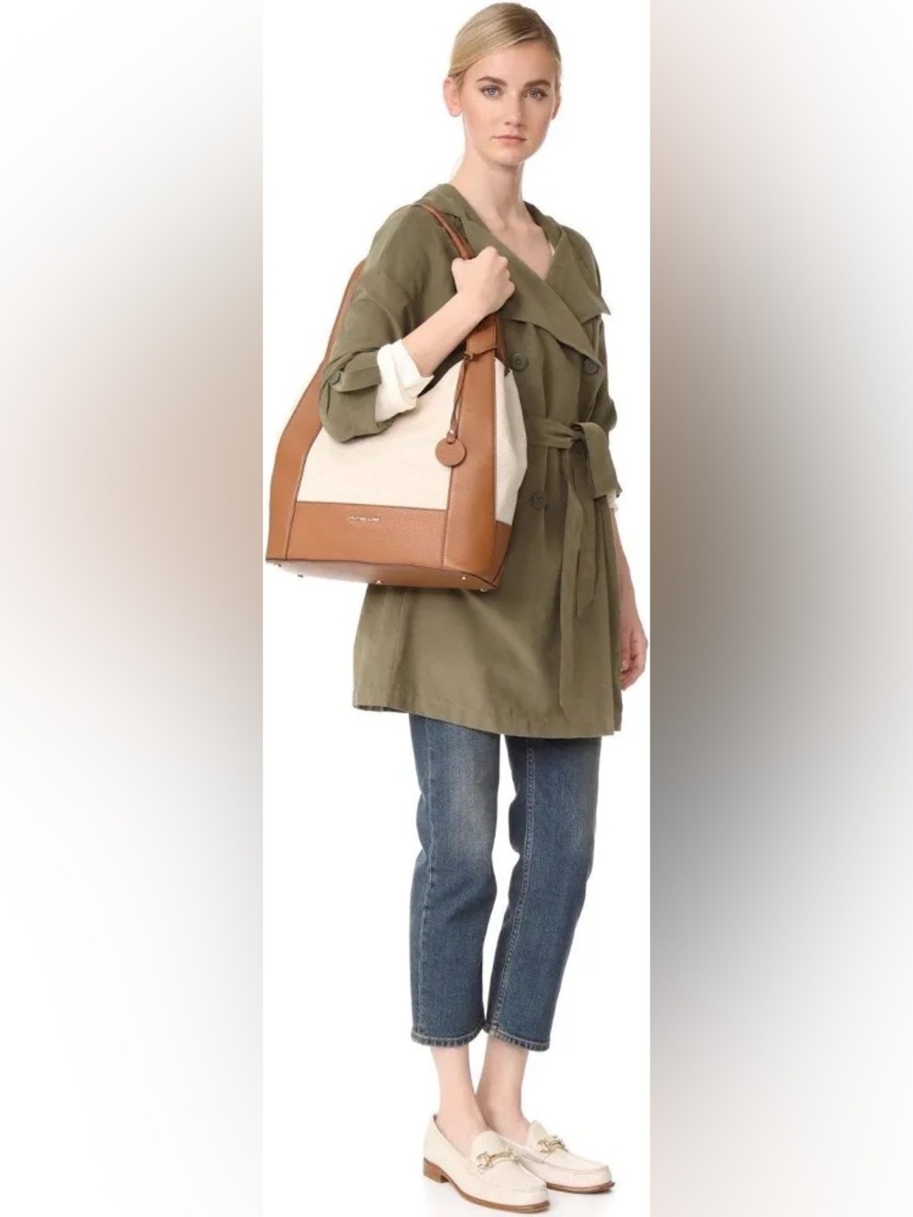 MICHAEL‎ Michael Kors Marlon Large Canvas Tote NWT
